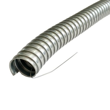 Металлорукав Р3-Ц 50 (20 м/уп.) с протяжкой | zeta44909 ЗЭТАРУС (Завод электротехнической арматуры)