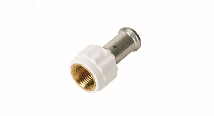 Муфта ВР, ПВДФ пресс (белая), 32x1 - 18PKW-3206 Henco