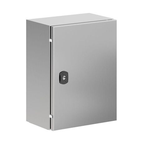 Корпус навесной STH с М/П из нержавеющей cтали AISI304 ВхШхГ 400x300x200 мм, фланцем | R5STH0432F-304 DKC ДКС