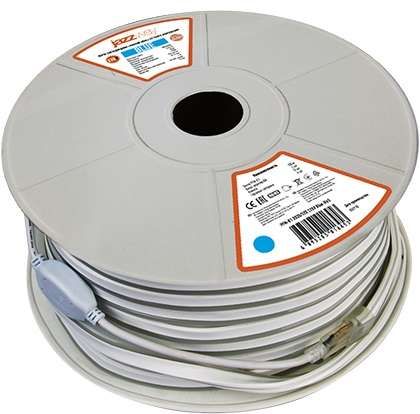 Светодиодная лента "Неон" PFN-01 2835/120 220V 6w/m 8*16mm Red IP65 50m | .5016477A Jazzway