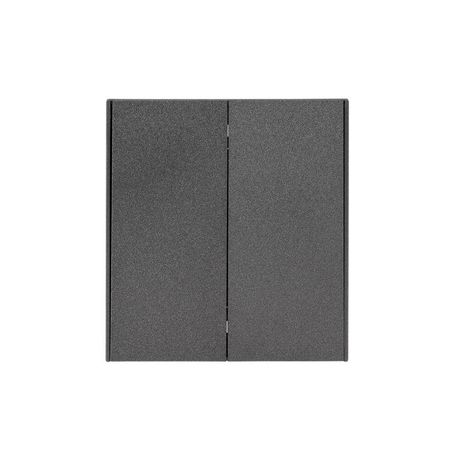 Переключатель перекрестный 2-кл. СП STRONG 10А графит Kranz KR-78-0733-6 Kranz арт. KR-78-0733-6