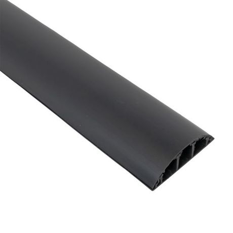 Напольный кабельный канал (70х16) (42 м), черный, RAL 9004 EKF C-Line - kkn-70-16b