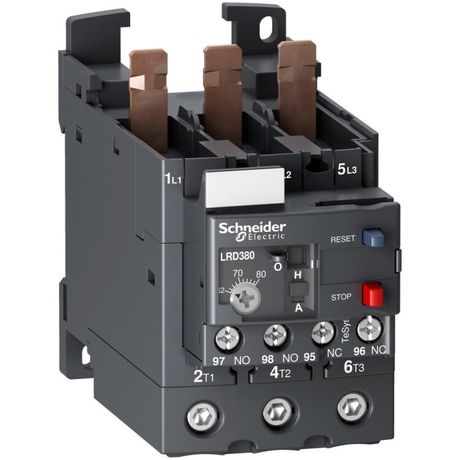 ТЕПЛОВОЕ РЕЛЕ ПЕРЕГРУЗКИ С БЛОКОМ EVERLINK 62-80А КЛАСС 10A | LRD380 Schneider Electric APC