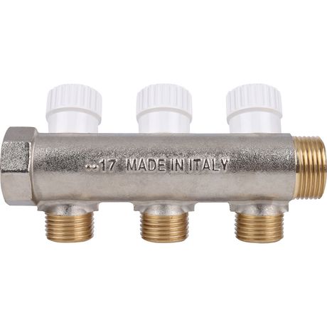Коллектор распределительный 3/4', 3 отвода 1/2' - RG008SFVPKN72K STOUT SMB 6851 341203
