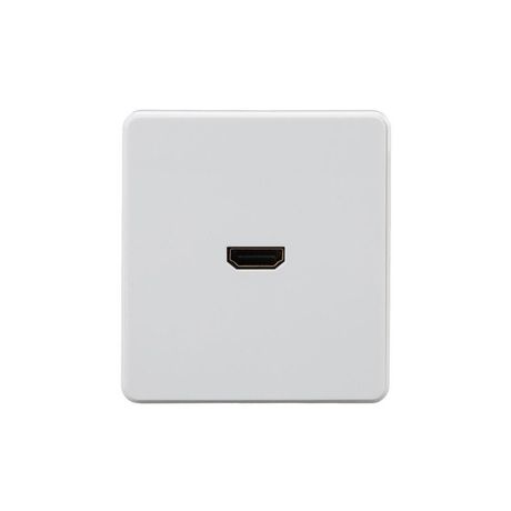 Розетка СП ROUND HDMI IP20 перламутр Kranz KR-78-0730-1 Kranz арт. KR-78-0730-1