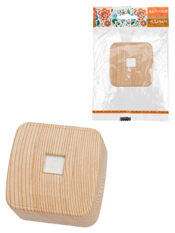 Розетка TФ (RJ-11) открытой установки IP20, сосна "Дача" Народная | SQ1824-0082 TDM