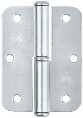 Петля накладная лев "ПН" 85мм оцинк 66390