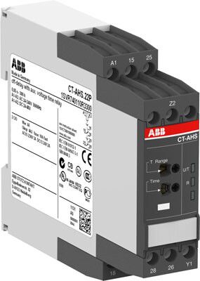 Реле времени CT-ARS.11S (задержка на откл.) 24-240B AC/DC без вспом. напряжения, 0,05с..10мин, 1ПК, винтовые клеммы | 1SVR730120R3100 ABB