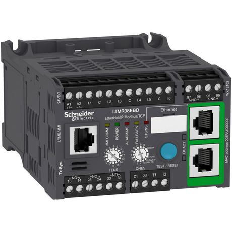 Реле TESYS T MODBUS TCP/IP 0.4-8A 24V DC SchE LTMR08EBD Schneider Electric