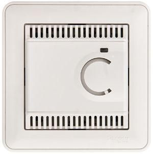 Термостат электрон. W59 10А для теплого пола с датчиком бел. SchE TES-151-18 APC