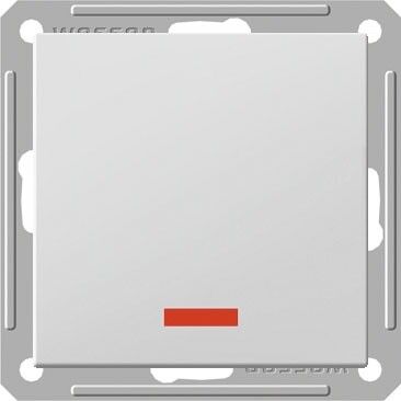 Механизм выключателя 1-кл. 2п СП W59 16А IP20 250В 16AX бел. SchE VS216-150-1-86 Schneider Electric
