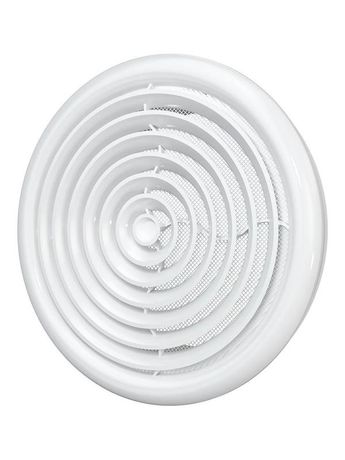 Диффузор dK фланец d150 сетка d200 пластик ERA 15dK ЭРА