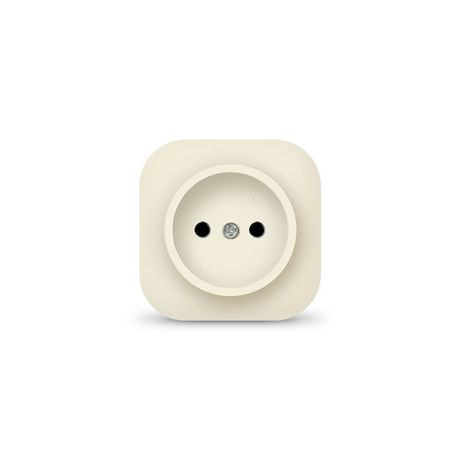 Розетка одноместная серия IONICH, б/з, о/у, 16А, 220В, слоновая кость (ivory) - 1431 Союз