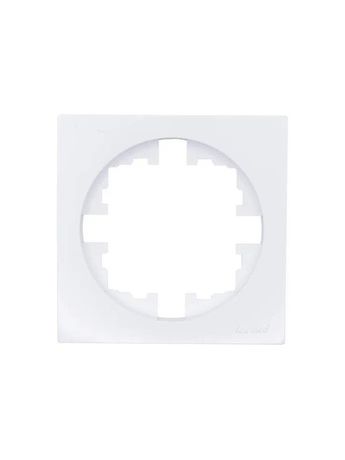 Рамка 1-м OSEN горизонт. квадрат бел. LEZARD 743-0200-146
