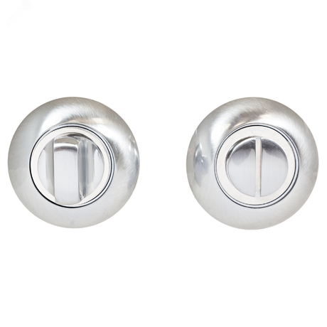 АЛЛЮР АРТ BK-R1 SC (3192) хром матовый - 10931 Завертка-фиксатор сантехническая для защелок замков задвижек к ручкам ПТК