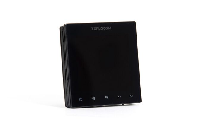 Термостат для теплого пола программируемый TEPLOCOM TSF-Prog/LUX 250В, 16А, NTC - 928 Бастион