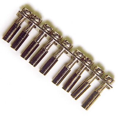 Перемычка 2 полюсная собранная PM40/2 - ZPM402 ДКС