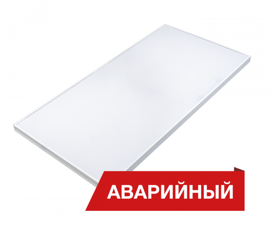 Светильник светодиодный Office Flat Max SE 60/6800 opal 60Вт 4000К IP40 6800лм 0.95PF 80Ra Кп<1 аварийный Diora DOFMaxSE60-O-4K-A