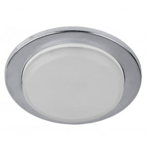 Светильник встраиваемый точечный под лампу GX53 KL70 СН /1 тонкий, 220V, 13W, хром | Б0048956 ЭРА