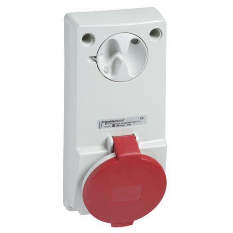 Розетка PNL INTERL 32А 3P 400В IP44 SchE 82045 Schneider Electric