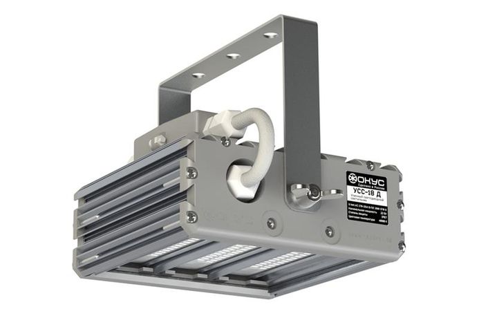 Светильник светодиодный УСС-18 Д IP67 5000К AC/DC 230 скоба ФОКУС USS00-018D0DEF03F06002