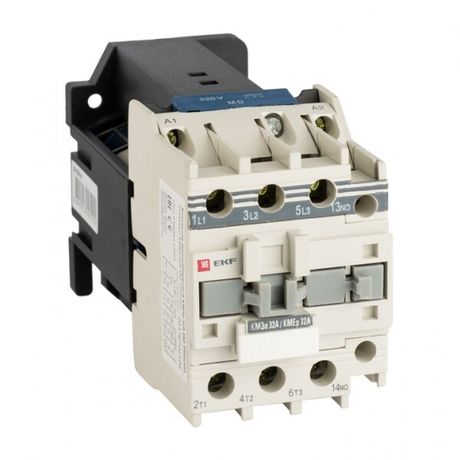 Контактор малогабаритный КМЭп 32А 24В DC 1NC EKF PROxima | ctr-s-32-24-1nc-p