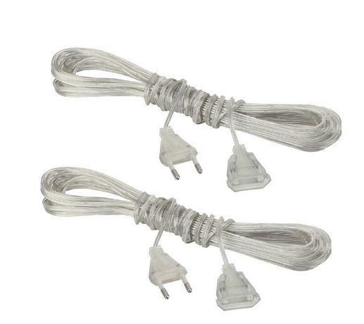 Удлинитель для гирлянд GE-3-S2 прозр. 3м (уп.2шт) ФАZА 5059597 ФАЗА