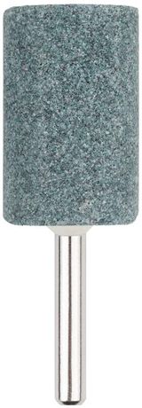 Шарошка абразивная ( по камню, мрамору, кафелю), хвостовик 6 мм, цилиндр 25 х 40 мм - 36971 РОС