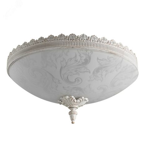 Светильник потолочный CROWN E27 3х60Вт Металл Белый - A4541PL-3WG Arte Lamp