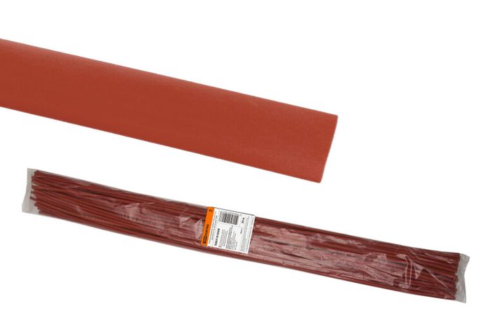 Термоусаживаемая трубка ТУТнг 25/12,5 красная по 1м (50 м/упак) | SQ0518-0268 TDM