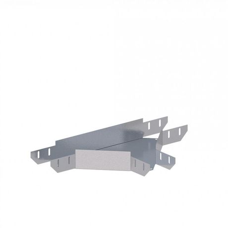 Лоток монтажный тройниковый горизонтальный 100х50 сталь 1мм ЛУТГ.100.50.553.1.1 СОЭМИ Н0121370322