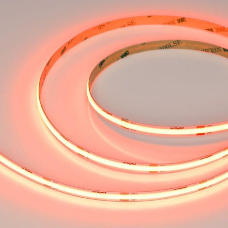 Лента светодиодная 8 Вт/м 24В Оранжевый IP20 480LED/м COB-X480-8mm CSP 5 м - 047738 Arlight