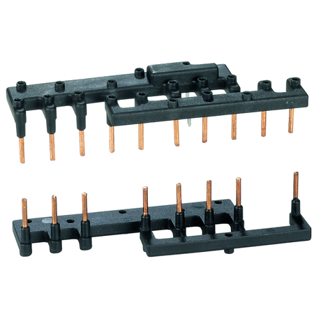 Адаптер соединительный для схемы звезда-треугольник реверсивных мини-контакторовМС OptiStart K-MX-9021 | 337847 КЭАЗ