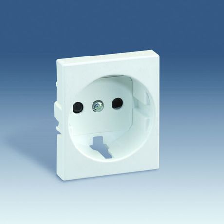 Накладка розетки 75432- 75464-69 защ. шторки Simon82 Centralizations шампань 82041-54