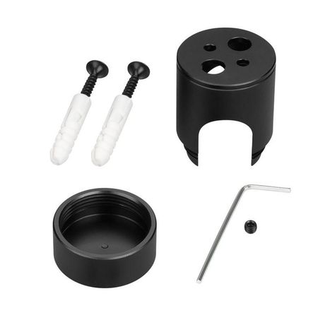 Крепление MOONLIGHT-CYL-D18-BLACK (Arlight, Металл) - 047335