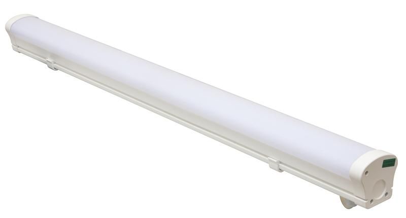Светильник светодиодный Ulo-K20B 60W/5000K/L150 IP65 White 60Вт 5000К 6540лм подвесной линейный промышленный опал. рассеив. бел. Uniel UL-00006447
