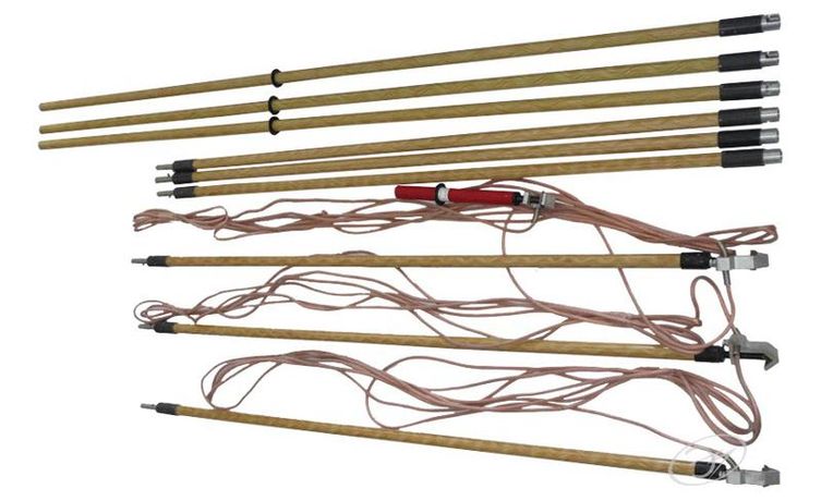 Заземление переносное для воздушных линий ЗПЛ-500Н-3 ЭЛЕКТРО ТРЕЙД ZAP201