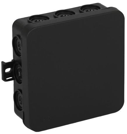 Коробка распределительная ОП Тусо 100х100х35мм УХЛ1 черн. Ruvinil 67095Ч TYCO