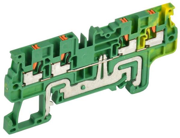Колодка клеммная CP-MC-PEN земля 4 вывода 1,5мм2 | YCT22-03-4-K52-001 IEK