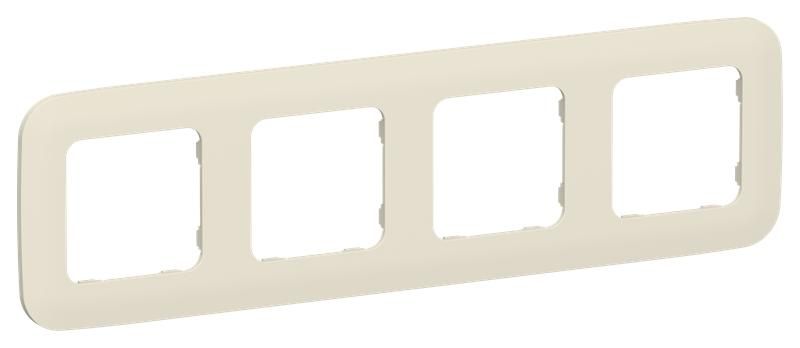 Рамка 4-м СП FLITE РУ-4-А-ФлСл сливочный IEK FI-M42-31-20-K86 IEK арт. FI-M42-31-20-K86