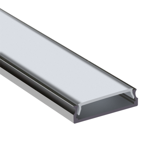 Рассеиватель защелкивающийся для профиля PAL 2406 мат. (дл.2м) JazzWay 1037787
