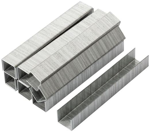 Скоба для степлера закаленная 11.3ммх0.7мм (узкая тип 53) 10мм (уп.1000шт) КУРС 31363