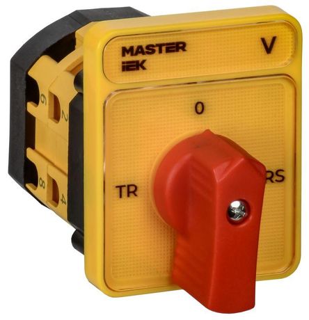 Переключатель кулачковый стандартная рукоятка 10А схема 67 | MI-CS10-010-067 IEK