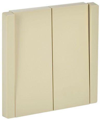 Выключатель проходной 2-кл. СП FORTE&PIANO 10А FP407 ваниль IEK FP-V22-0-10-1-K10