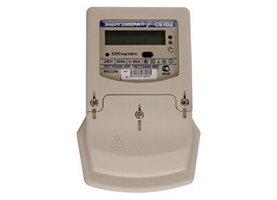Счетчик СЕ102 S6 145 ОKV 5-60А/ 220В мн.тар ЖКИ