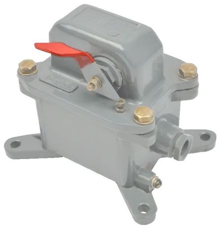 Пост управления КУ123-11У2, один элемент, 1з+1р, диаметр отверстия 12мм, IP56, - ET006313 Электротехник