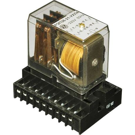 Реле промежуточное РЭП-36-21 100В AC 4/4 задн. присоед. ВНИИР A8120-T20807147