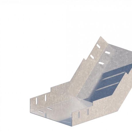 Лоток угловой вертикальный вверх 200х150 сталь 2мм ЛМс-45В цУТ2.5 СОЭМИ Н0122350754