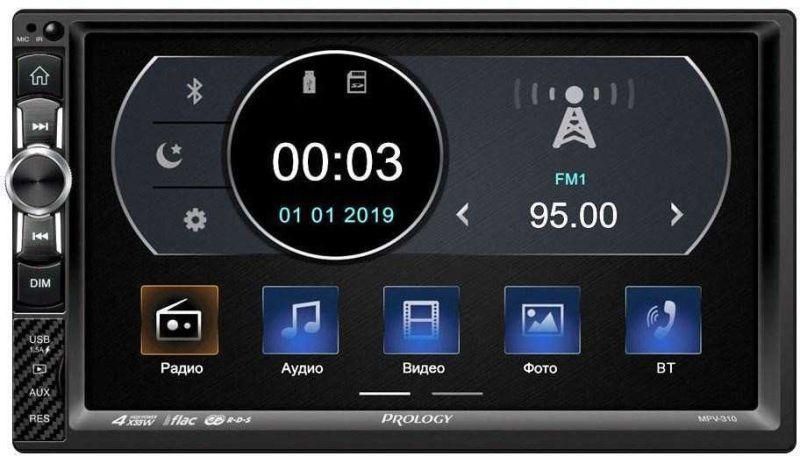 Автомагнитола MPV-310 2DIN 4х55Вт PROLOGY 1203023