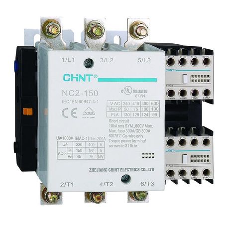 Контактор реверсивный NC2-150NS 150А кат. 220-240В AC AC-3 (R) CHINT 235742